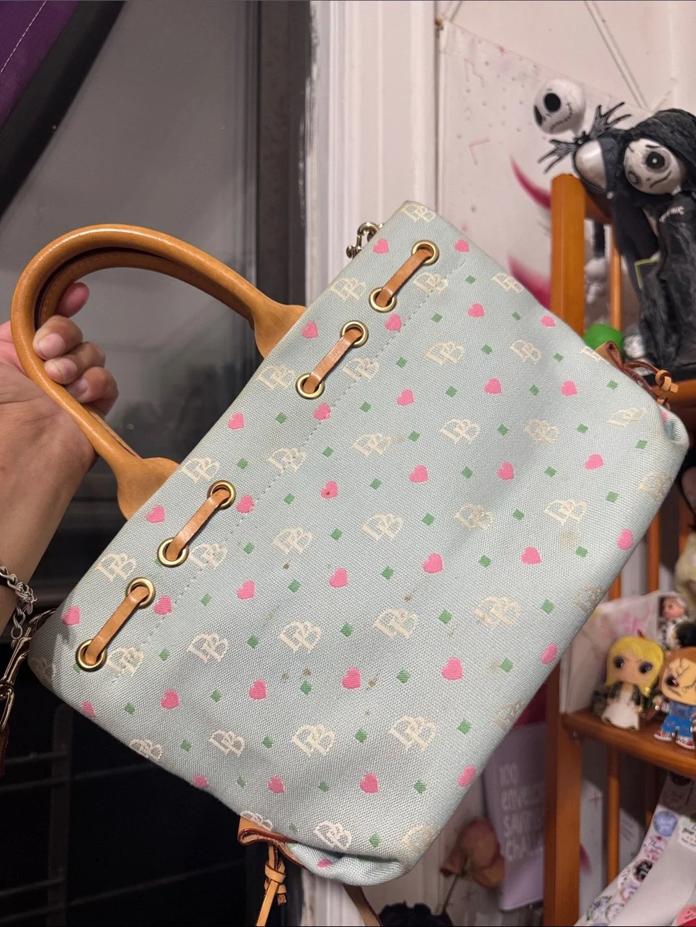 Dooney & Bourke tan leather